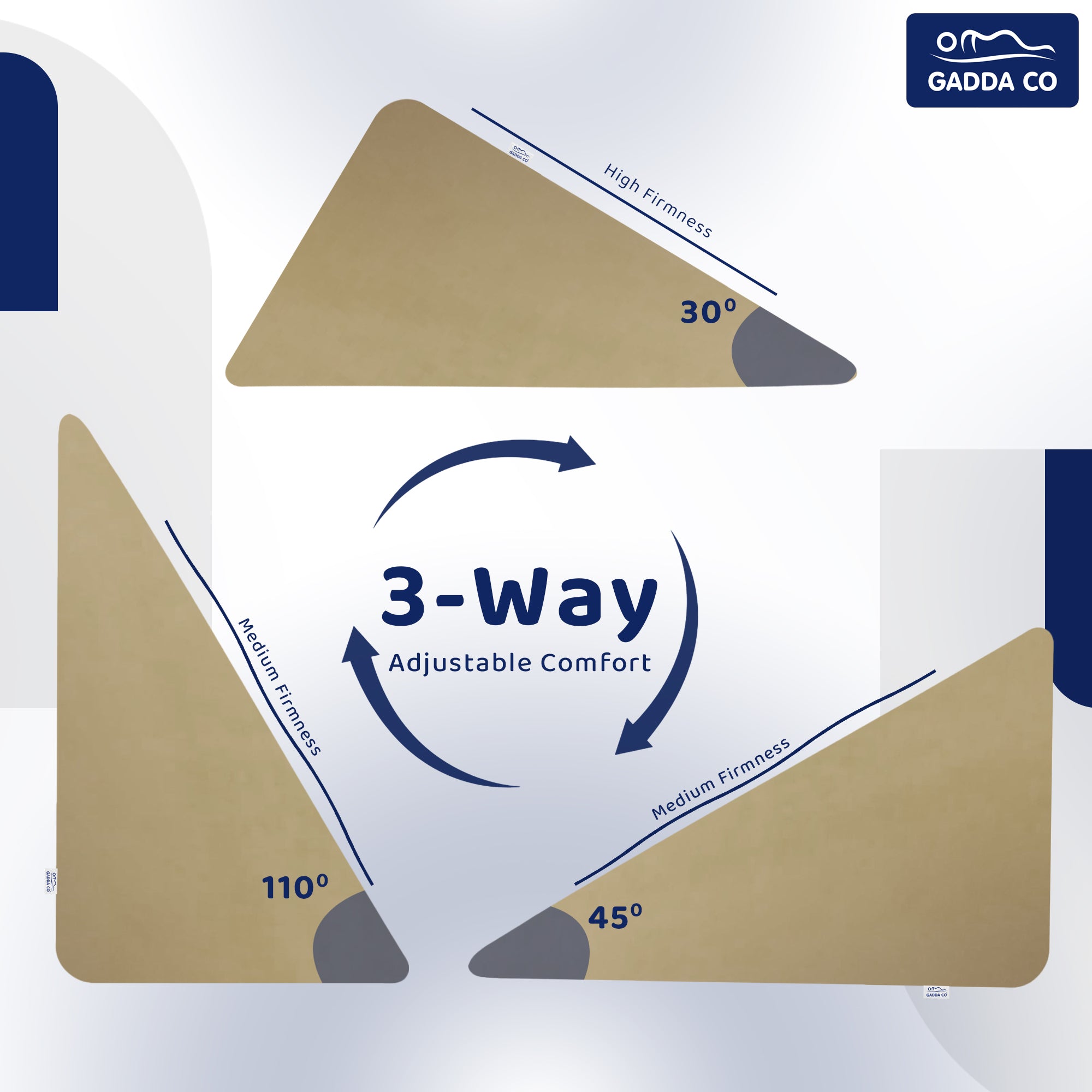 Wedge Seat Cushion | GADDA CO