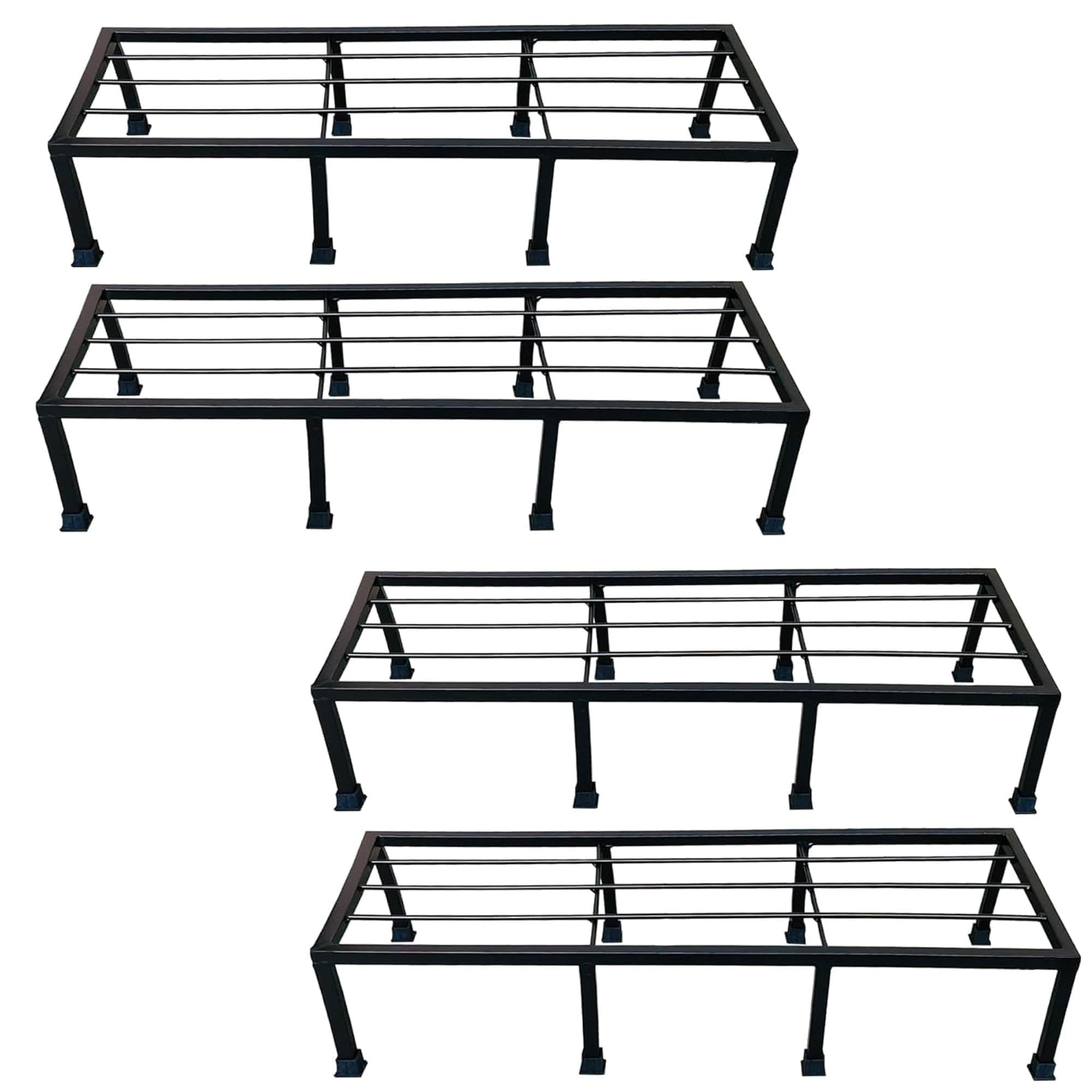 GADDA CO Rectangular Plant Stand Set of 4