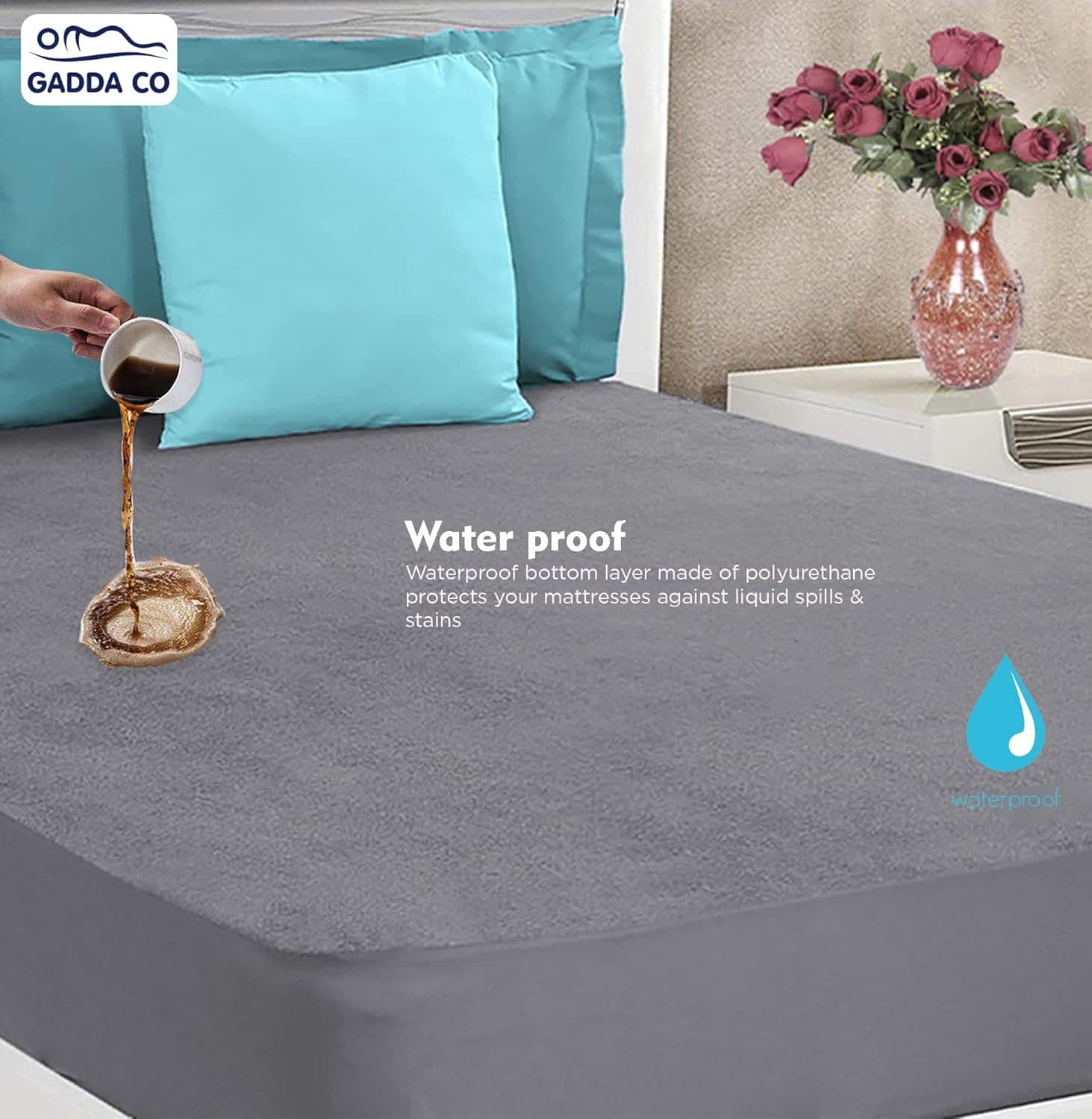 100 WATERPROOF COTTON MATTRESS PROTECTOR
