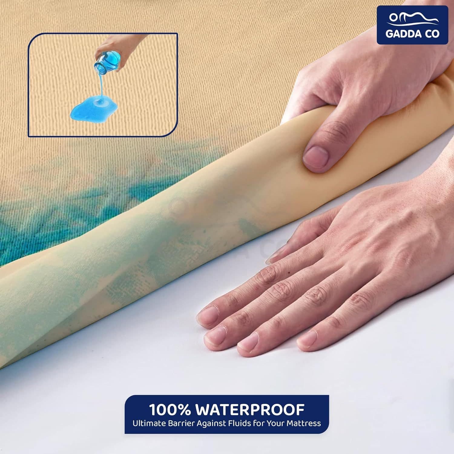 100 WATERPROOF COTTON MATTRESS PROTECTOR