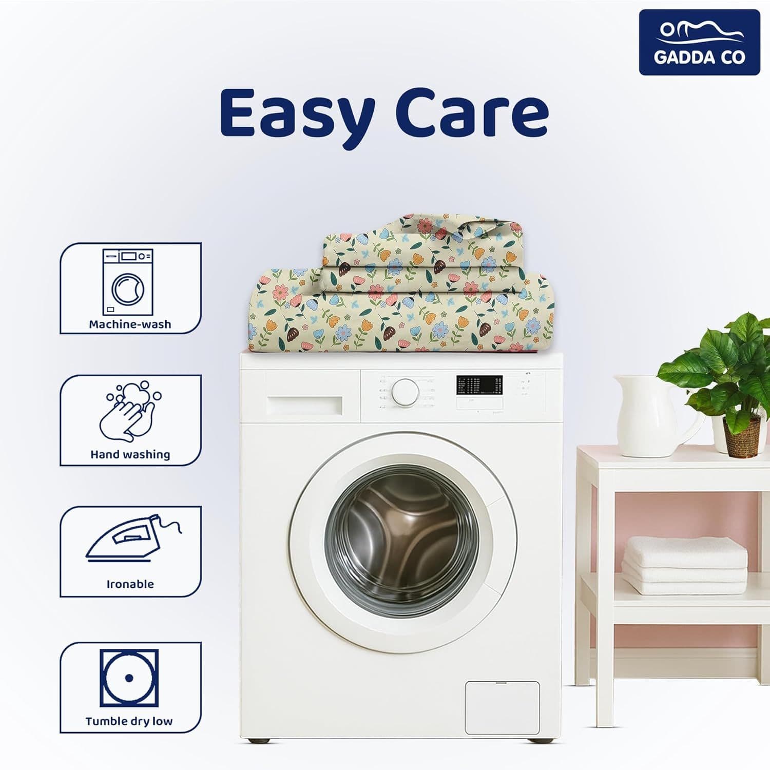 Durable, , Wrinkle-Free & Easy to Maintain