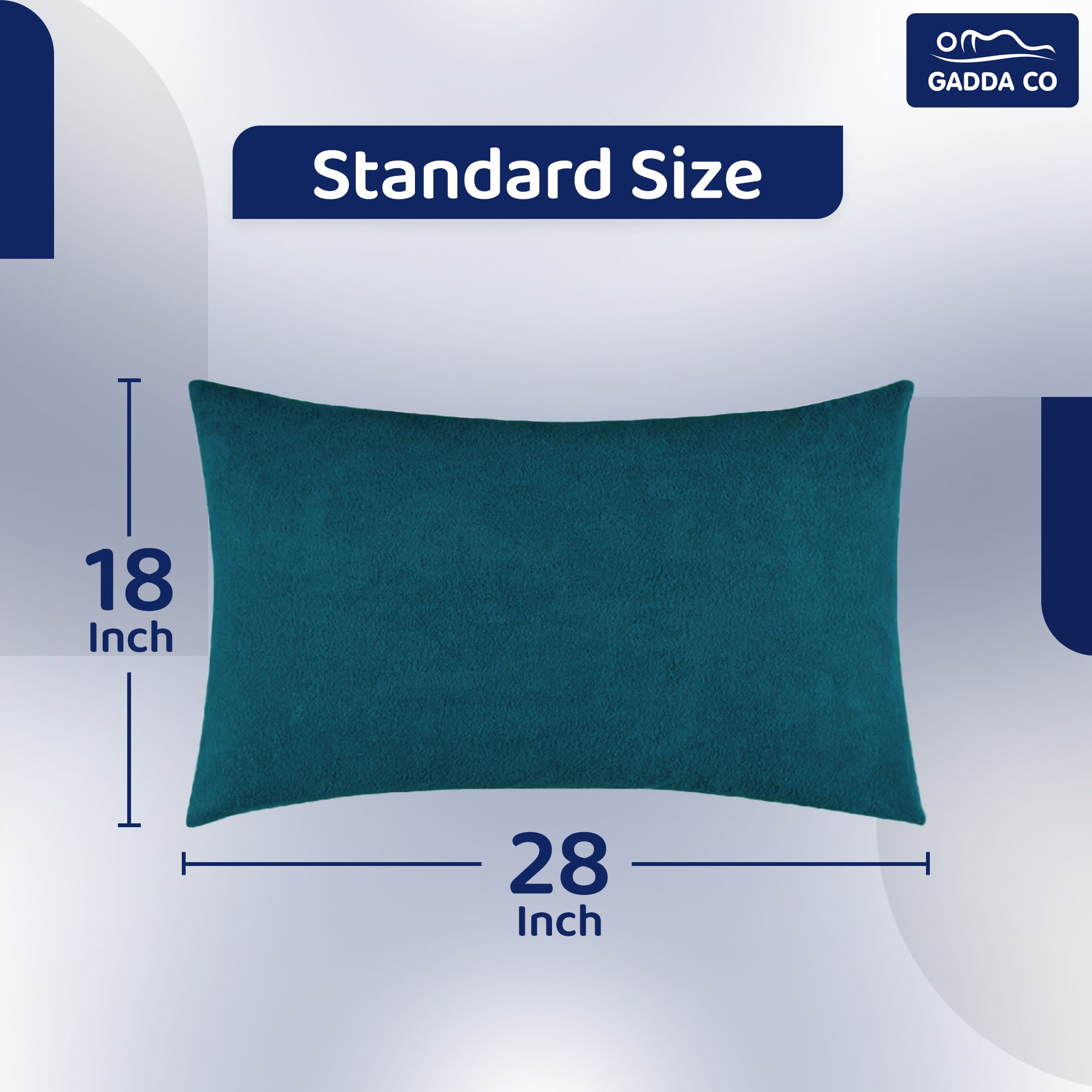 Terry Pillow Protector Cover with Zipper – Peacock | GADDA CO