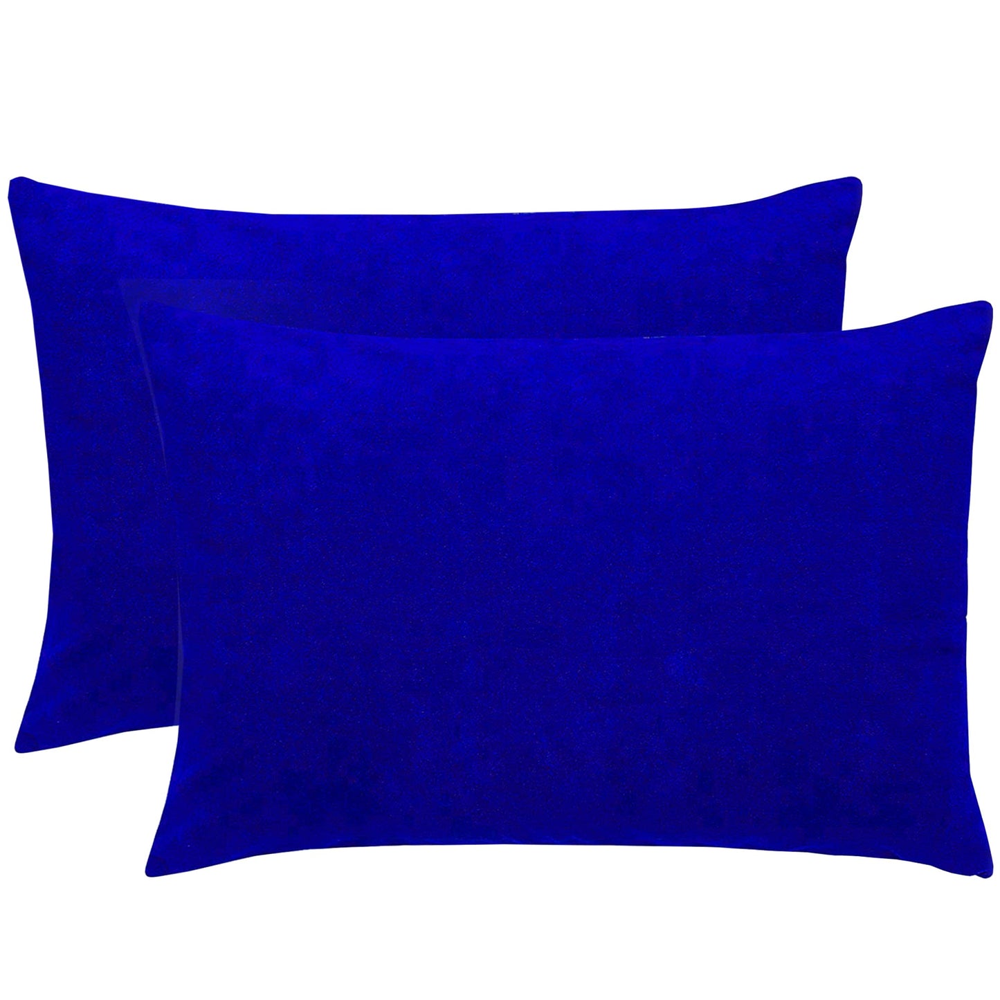 GADDA CO Waterproof & Dustproof Cotton Terry Pillow Protectors, Standard Size Pillow Cover Set of 2, Royal Blue (18" x28")