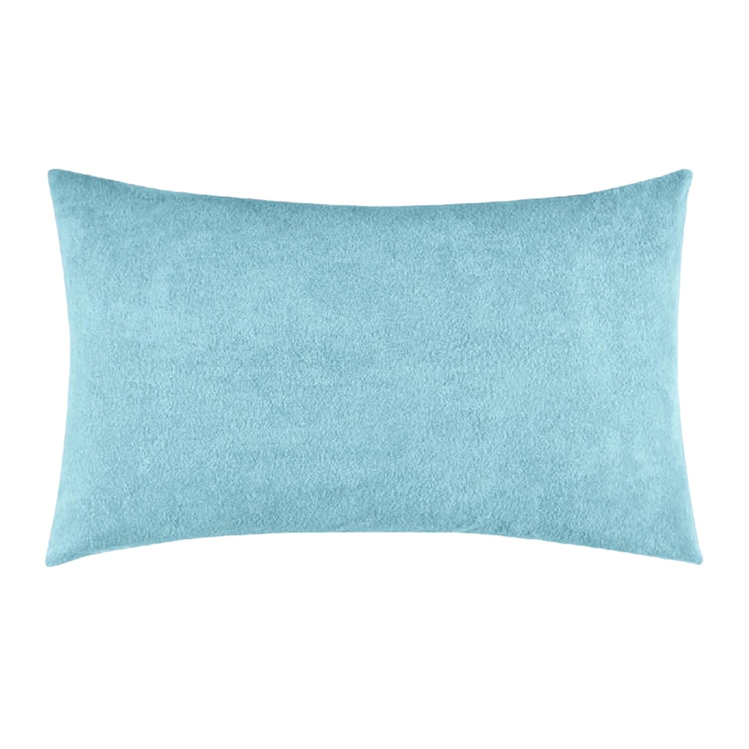 Terry Pillow Protector Cover with Zipper – Blue | GADDA CO