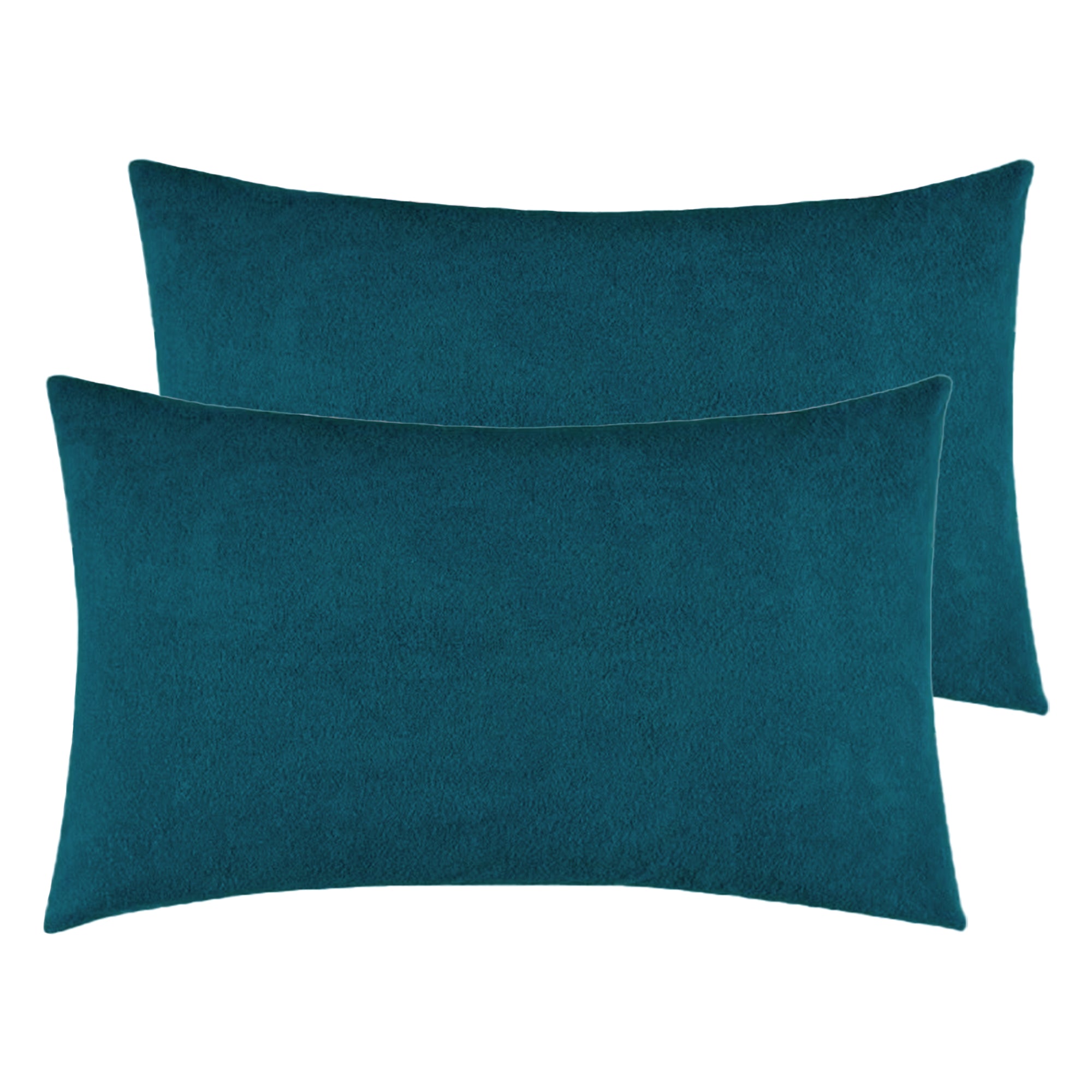 Terry Pillow Protector Cover with Zipper – Peacock Set of 2 | GADDA CO