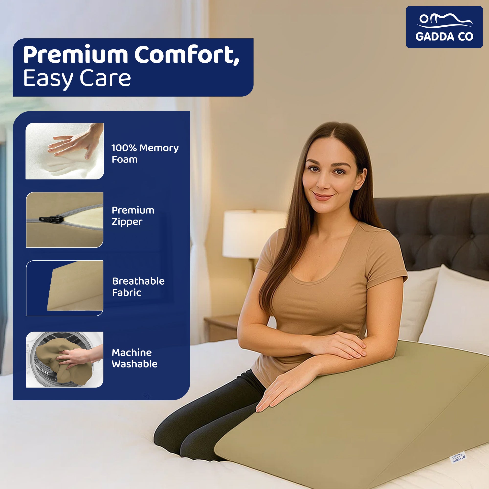 Wedge Seat Cushion | GADDA CO