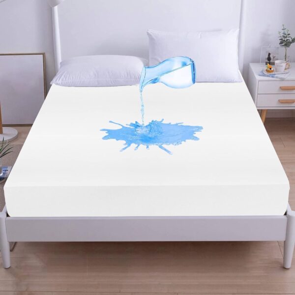 Double bed size bed protector